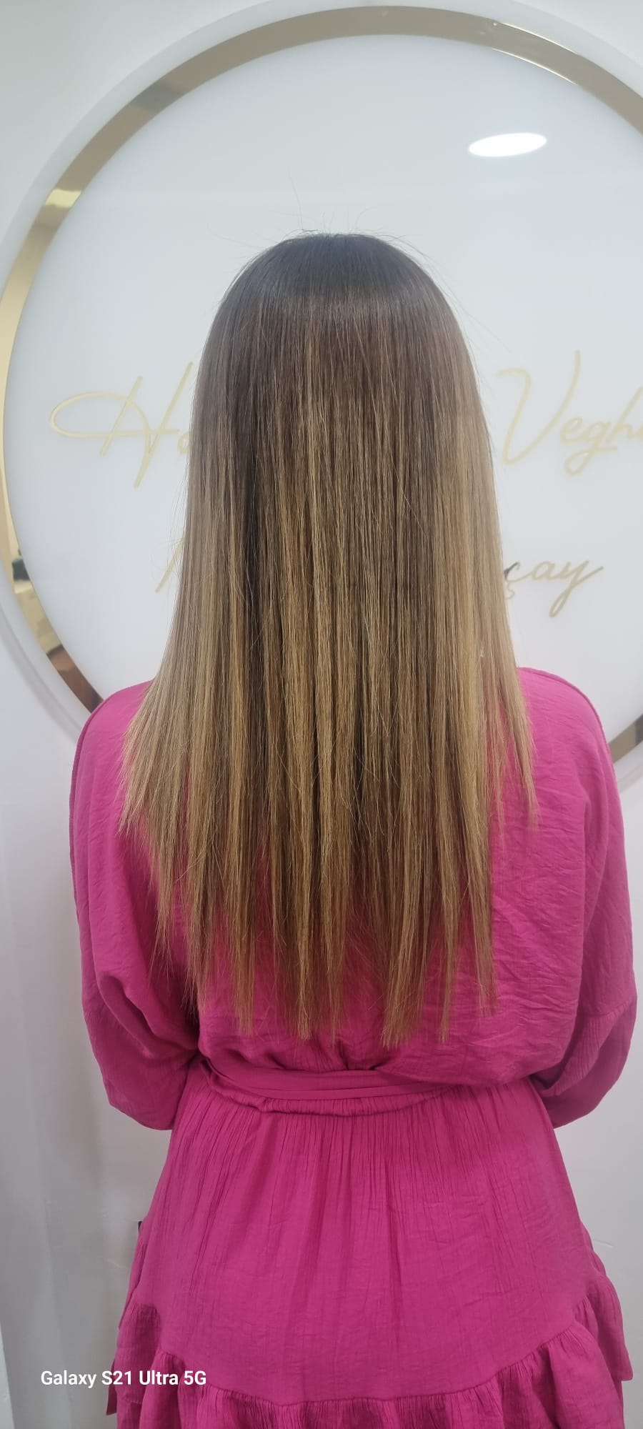 Knip- en stylingresultaat bij Hairstudio Veghel