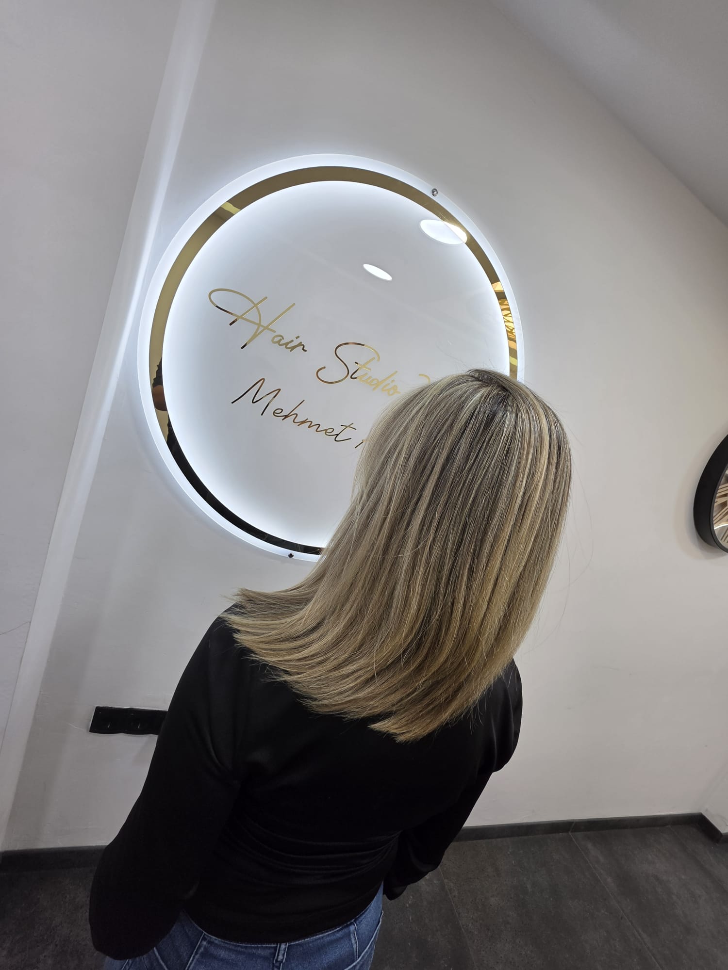 Knip- en stylingresultaat bij Hairstudio Veghel