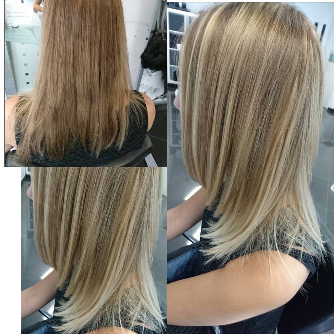 Knip- en stylingresultaat bij Hairstudio Veghel