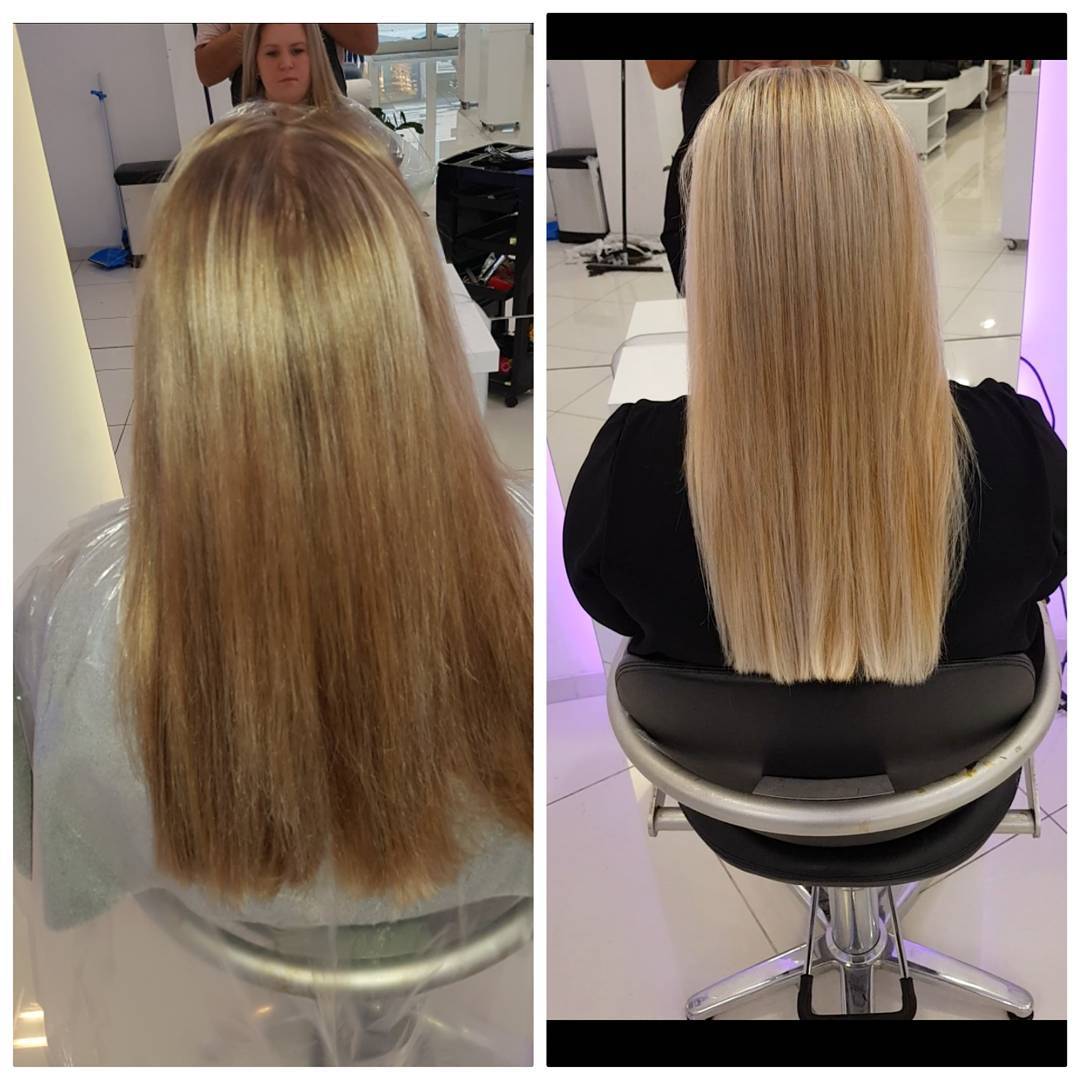 Knip- en stylingresultaat bij Hairstudio Veghel