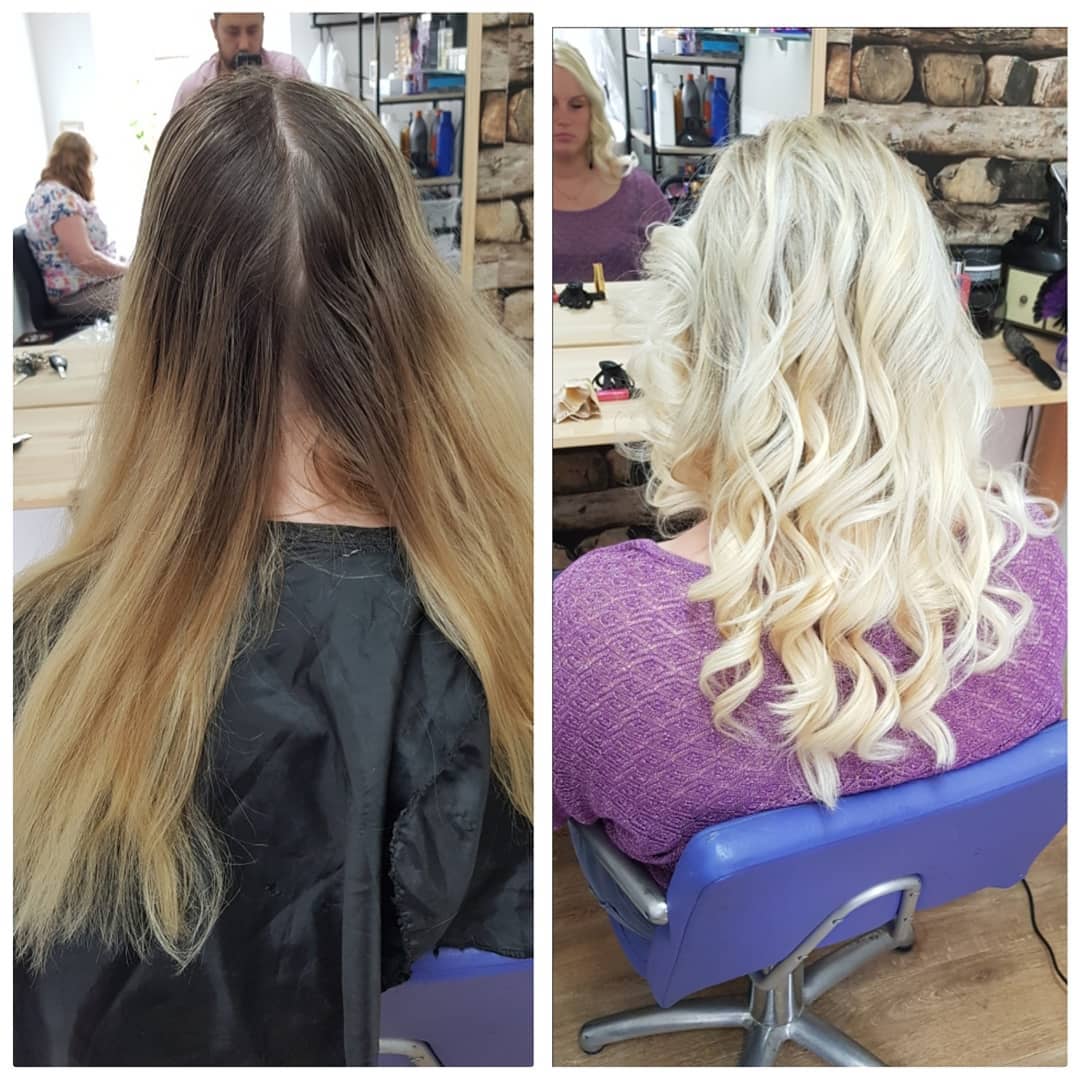 Hair extensions gezet bij Hairstudio Veghel