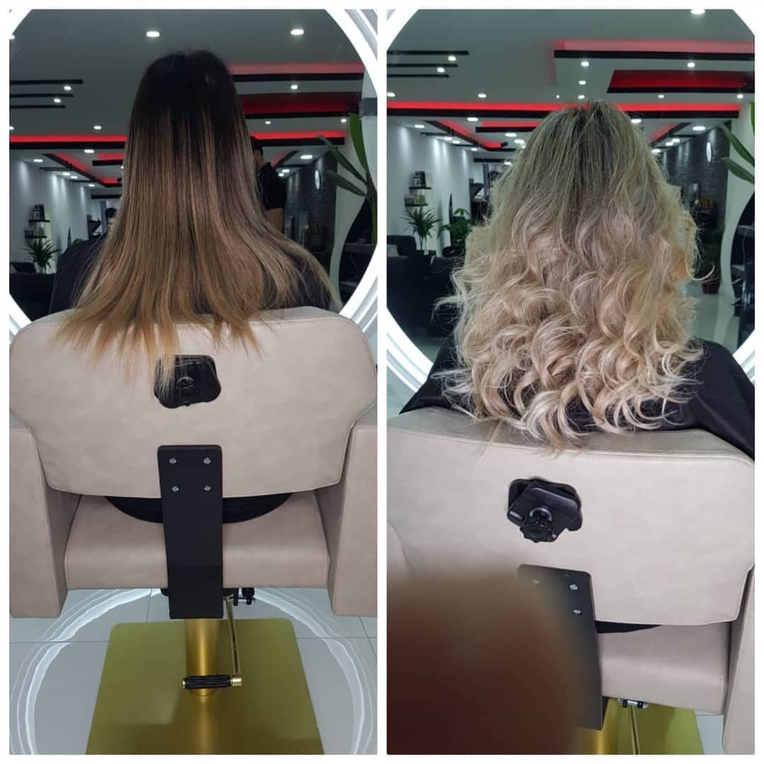 Knip- en stylingresultaat bij Hairstudio Veghel
