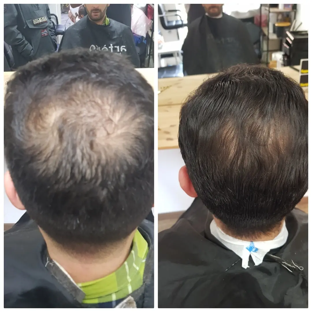 Knip- en stylingresultaat bij Hairstudio Veghel