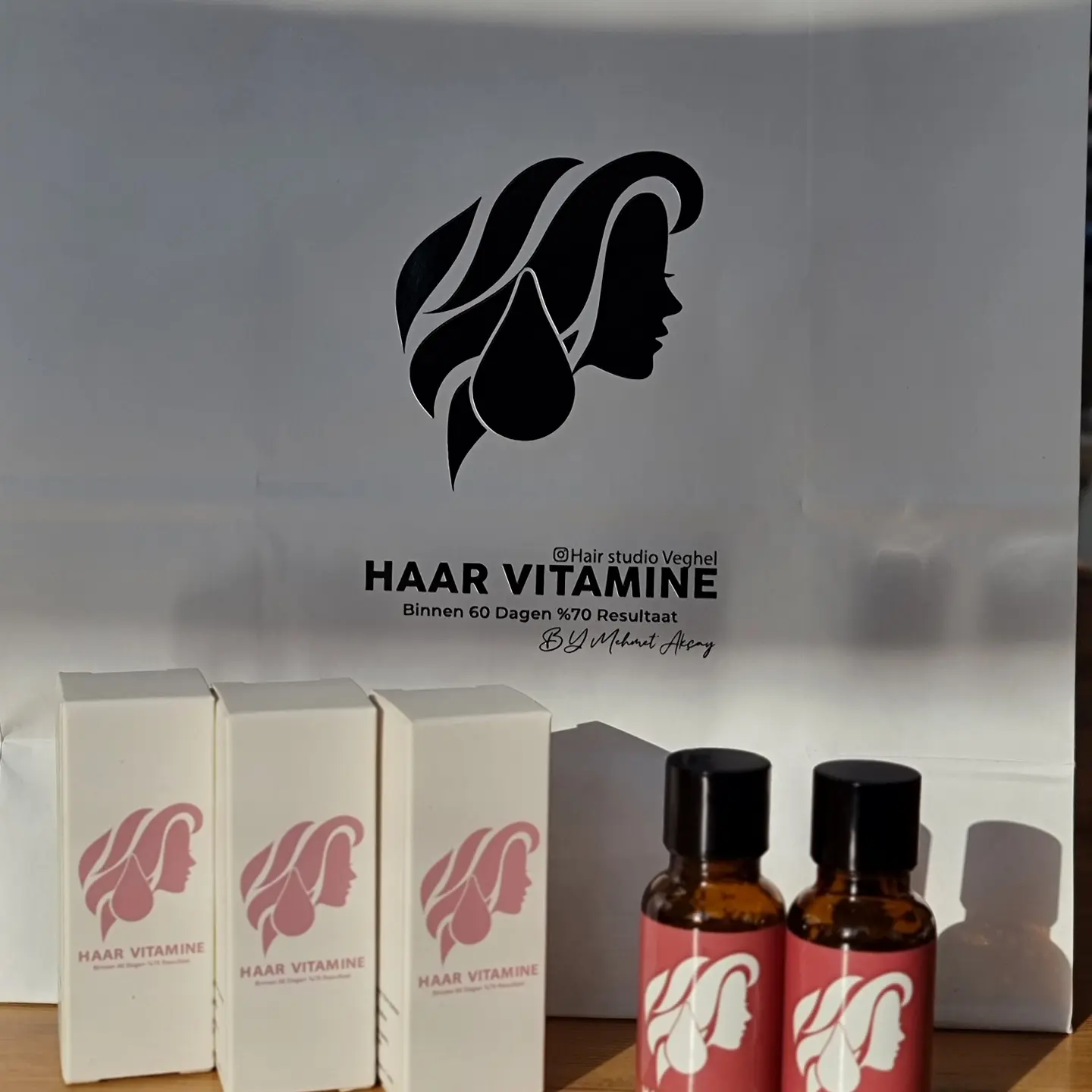 Hair extensions gezet bij Hairstudio Veghel